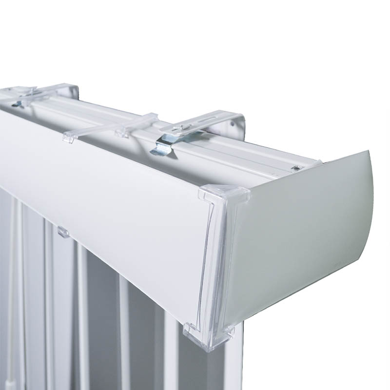 PVC vertical with valance